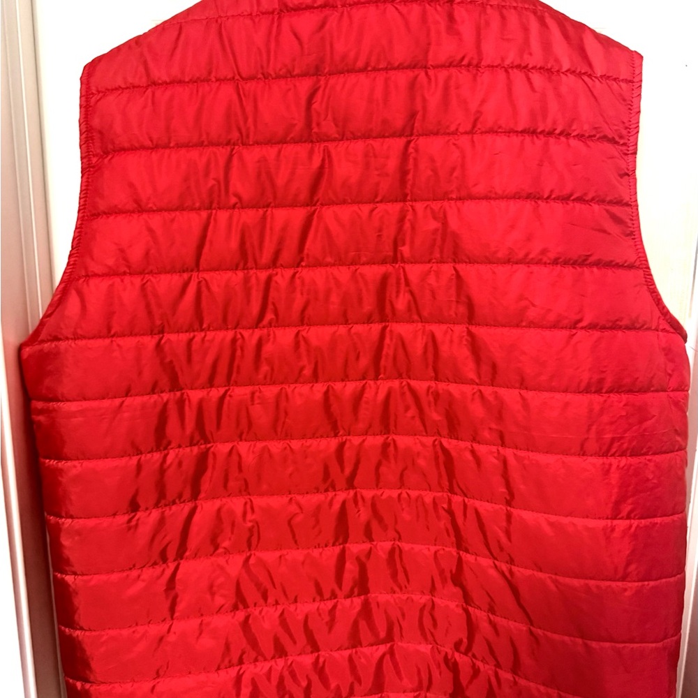 Sonoma Vibrant Red Quilted Vest - Picture 3 of 3